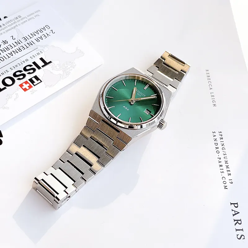 Tissot Ladies PRX 35mm Green Dial Watch | T137.210.11.081.00